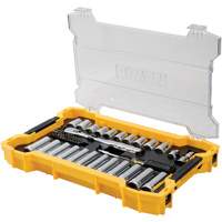 Jeu d'outils 3/8" & 1/2" pour m&eacute;canicien avec plateau & couvercle TOUGHSYSTEM 2.0 Distribution Industrielle GC