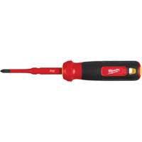Tournevis &agrave; embouts interchangeables &agrave; tige articul&eacute;e isol&eacute; 1000 V, 2-en-1, 8-4/5" lo, Prise Coussin&eacute;e Distribution Industrielle GC