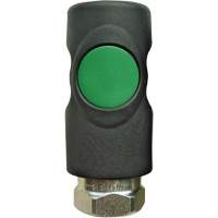 Raccord rapide TOPQUIK S1 Ultraflo 7,8 mm, Composite en polyester/Acier inoxydable, 1/4", NPT femelle, 174 PSI Distribution Industrielle GC