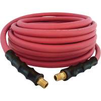 MAXPRO Rubber Hose, Air/Water, EPDM Rubber/Polyester, 3/8" dia. x 50', 300 psi, 1/4 NPT Distribution Industrielle GC