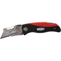 Couteau utilitaire pliant, 2-3/8" lame, poign&eacute;e en Plastique/Coussin&eacute;e Distribution Industrielle GC