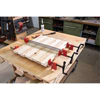 Heavy-Duty I-Beam Steel Bar Clamp, 36" (914.4 mm) Capacity, 2" (50.8 mm) Throat Depth Distribution Industrielle GC
