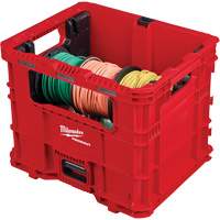 Bac distributeur de fils XL PACKOUT, 15-3/4" x 18-5/8" x 15", Noir/Rouge Distribution Industrielle GC