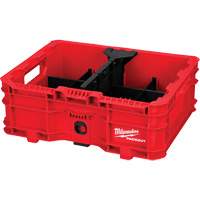 Bac &agrave; profil bas PACKOUT, 15" x 18-5/8" x 6-5/8", Noir/Rouge Distribution Industrielle GC