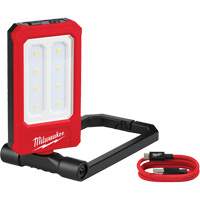 Baladeuse magn&eacute;tique rechargeable &agrave; profil bas, DEL, 100/250/500 lumens, Boîtier en Plastique/Aluminium Distribution Industrielle GC