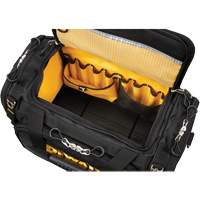 Sac &agrave; outils de chantier ToughSystem 2.0 r&eacute;sistant &agrave; la salet&eacute;, 1680 Denier, 50 pochettes, Noir/Jaune Distribution Industrielle GC
