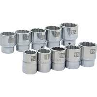 Jeu de douilles SAE &agrave; 12 pans, 10 Mcx, Prise de 3/4" Distribution Industrielle GC