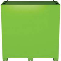 Armoire de rangement d'&eacute;PI sur place, Acier, Vert lime haute visibilit&eacute; Distribution Industrielle GC