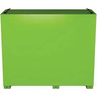 Armoire ventil&eacute;e pour le rangement d'&eacute;PI sur place, Acier, Vert lime haute visibilit&eacute; Distribution Industrielle GC