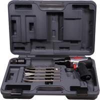 Marteau pneumatique robuste avec burins, 16,2 pi³/min, 1/4" NPT, 3330 coups/min, 3/4" x 2-1/2" (19,05 mm x 63,5 mm) Distribution Industrielle GC