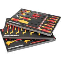 Jeu d'outils VDE isol&eacute;s, 1000 V, 72 M Distribution Industrielle GC