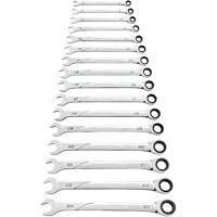 Jeu de cl&eacute;s 120XP Universal Spline XL, Combinaison &agrave; cliquet, 16 morceaux, M&eacute;trique Distribution Industrielle GC