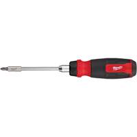 Tournevis &agrave; cliquet 14-en-1 &agrave; embouts multiples avec porte-embout de 1/4", 10-11/100" lo, Prise Coussin&eacute;e Distribution Industrielle GC