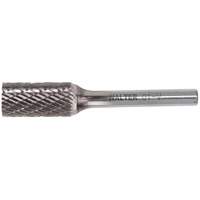 Fraise cylindrique en carbure &agrave; double coupe, 1/4" dia., 1/4" Tige, 5/8" Prof. de la coupe Distribution Industrielle GC