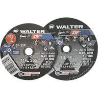 Zip Cut-Off Wheel, 4" x 1/4", 3/8" Arbor, Type 1 Distribution Industrielle GC