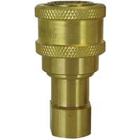 Hydraulic Quick Coupler - Brass Manual Coupler, Brass/Stainless Steel Distribution Industrielle GC
