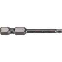 Embouts &agrave; mandrin-1/4" Torx, Torx, Embout T-5, Prise 1/4", Longueur 1-15/16" Distribution Industrielle GC