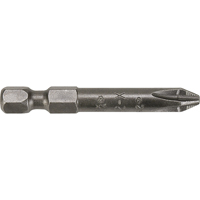 EMBOUTS &agrave; MANDRIN 1/4" PHILLIPS, ACR, Phillips, Embout #1, Prise 1/4", Longueur 1-15/16" Distribution Industrielle GC