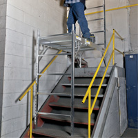 &eacute;chafaudages mobiles - &eacute;chafaudage maxi carr&eacute;, Cadre Aluminium, 74" p x 75" h Distribution Industrielle GC