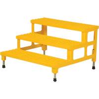 Plate-forme ajustable Step-Mate, 3 marche(s), 36-3/16" la x 33-7/8" lo x 22-1/4" h, Capacit&eacute; 500 lb Distribution Industrielle GC