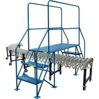 &eacute;chelles de liaison, 35-1/2" Port&eacute;e hors tout, 31-1/2" ha x 22" p, 22" Largeur de la marche Distribution Industrielle GC