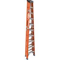 Escabeau, 10', Fibre de verre, Capacit&eacute; 375 lb, Type 1AA Distribution Industrielle GC
