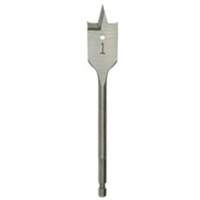 Flat Boring Bit, 13/16" Diameter, 1/4" Hex Shank, 6" Length Distribution Industrielle GC
