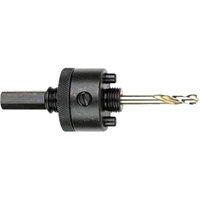 Arbres avec forets-guides pour scies-cloches, 1-1/4" et plus, 7/16" Tige Distribution Industrielle GC