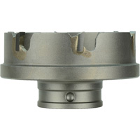 Scie-cloche &agrave; changement rapide pour la t&ocirc;le, 1-3/4", Profondeur de la coupe 3/16", Carbure Distribution Industrielle GC
