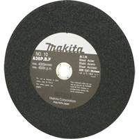 Meule abrasive pour scies &agrave; tronçonner et meuleuses dangle, 12" x 7/64", Arbre de 1", 4500 Tr/min Distribution Industrielle GC