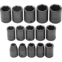 Jeu de douilles, Chocs, Prise 1/2", 6 pans Distribution Industrielle GC