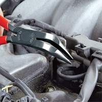 Pince &agrave; bec long de 8" avec angle de sans couteau Distribution Industrielle GC