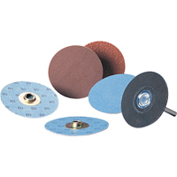 Disque &agrave; changement rapide Standard Abrasives, 3" dia., Grain P240, Oxyde d'aluminium Distribution Industrielle GC
