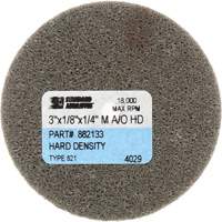 Disque unitaris&eacute; Standard Abrasives, 3" x 1/4", Arbre de 1/4", Grain de Fin, Oxyde d'aluminium Distribution Industrielle GC