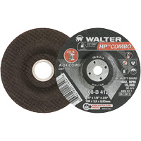 HP Combo Depressed Center Combination Wheel, 4" x 1/8", 3/8" Arbor, Type 27 Distribution Industrielle GC
