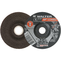 HP Combo Depressed Center Combination Wheel, 4" x 1/8", 5/8" Arbor, Type 27 Distribution Industrielle GC