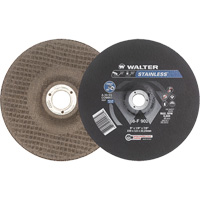 Stainless Steel Depressed Centre Grinding Wheels, 9" x 1/8", 7/8" Arbor, Type 27 Distribution Industrielle GC