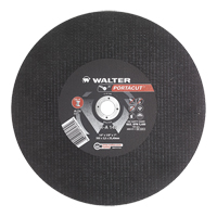 Meule &agrave; tronçonner rapide en acier inoxydable Portacut, 14" x 1/8", Arbre de 1", Type 1, Oxyde d'aluminium, 5400 Tr/min Distribution Industrielle GC