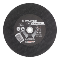 Meule &agrave; tronçonner rapide en acier inoxydable Portacut, 12" x 1/8", Arbre de 3/4", Type 1, Carbure de silicium, 6300 Tr/min Distribution Industrielle GC