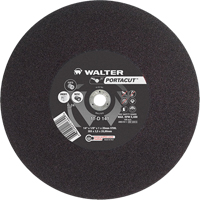 Meule &agrave; tronçonner rapide en acier inoxydable Portacut, 14" x 1/8", Arbre de 3/4", Type 1, Carbure de silicium, 5400 Tr/min Distribution Industrielle GC