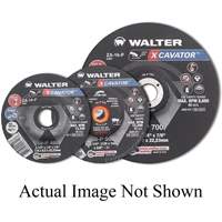 Meule XCAVATOR, 4-1/2" x 1/4", Arbre 5/8"-11, Zirconium, Type 27 Distribution Industrielle GC
