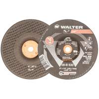 Disque de meulage et tronçonnage HP, 6" x 1/4", Arbre 5/8"-11, Oxyde d'aluminium, Type 27 Distribution Industrielle GC