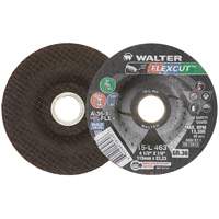 FLEXCUT Grinding Wheel, 4-1/2", 36 Grit, Aluminum Oxide, 7/8", 13300 RPM, Type 29 Distribution Industrielle GC