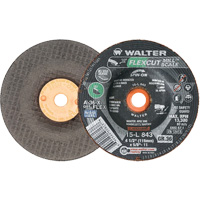 Meule FLEXCUT MILL SCALE, 4-1/2", 36 Grain, Oxyde d'aluminium, 5/8"-11, 13 300 Tr/min, Type 29 Distribution Industrielle GC