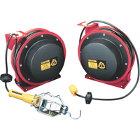 Enrouleurs de c&acirc;ble, 50', SJTOW, Calibre de 16/3, 13 A Distribution Industrielle GC