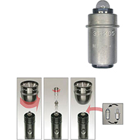 Lampes de poche Mini, DEL, 97 lumens, Piles AA Distribution Industrielle GC