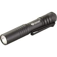 MicroStream&reg; Pen Light, LED, 45 Lumens, Aluminum Body, AAA Batteries, Included Distribution Industrielle GC