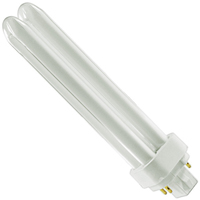 Ampoules fluorescentes compactes, T4, 26 W, 3500 K, Base G24Q-3, 12 000 h Distribution Industrielle GC