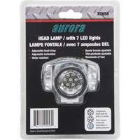Lampe frontale, DEL, 28 lumens, 20 hres de fonctionnement, piles AAA Distribution Industrielle GC