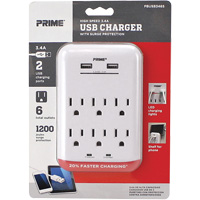 Chargeur USB Prime avec protection contre la surtension Distribution Industrielle GC
